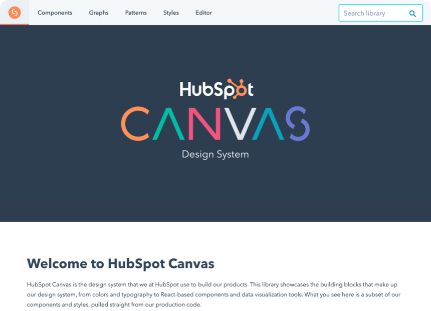 Canvas — HubSpot