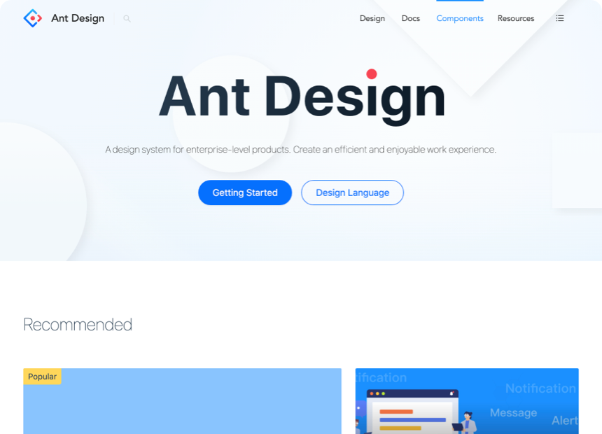 Ant Design — Ant Financial