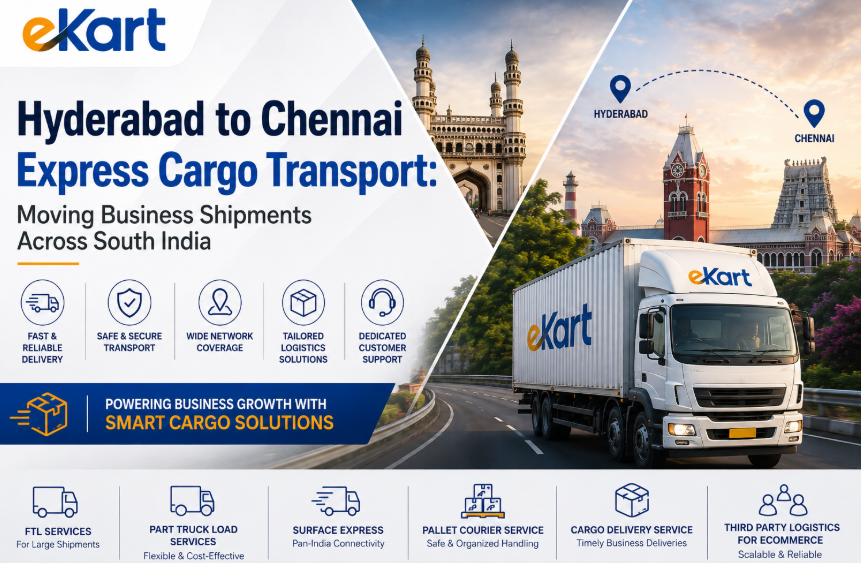 Hyderabad to Chennai Express Cargo Transport: Moving Business Shipment