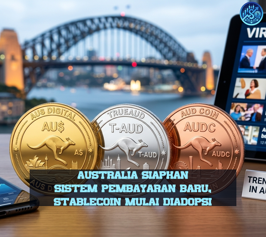 Australia Siapkan Sistem Pembayaran Baru, Stablecoin Mulai Diadopsi