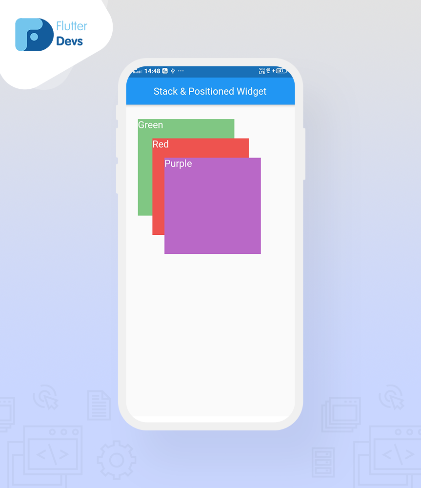 Stack And Positioned Widget in Flutter LaptrinhX / News