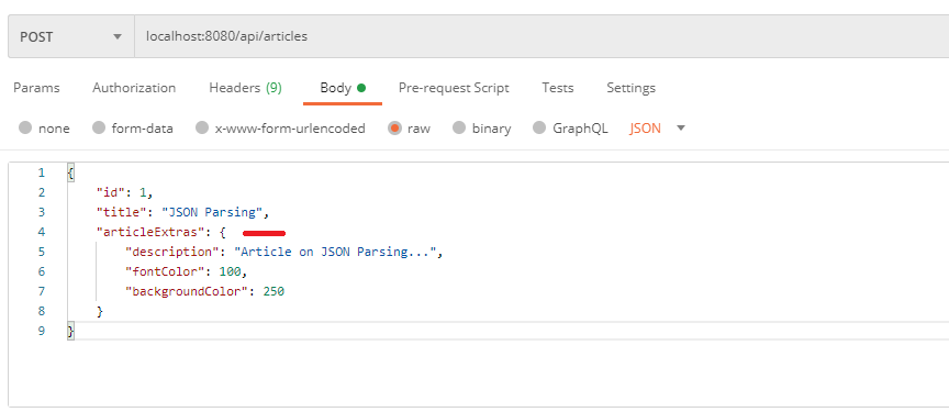 Handling JSON data in Relational Database