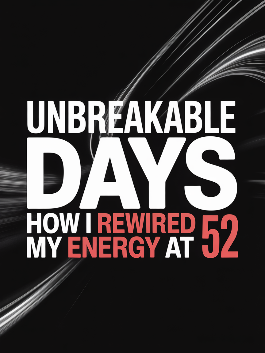 The 52-Year-Old Energy Reset: How I Went From Foggy to Focused (While Raising Kids, Teaching, and…
