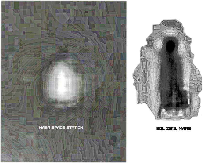 Disclosed NASA UAP footage link to unidentified object on Mars
