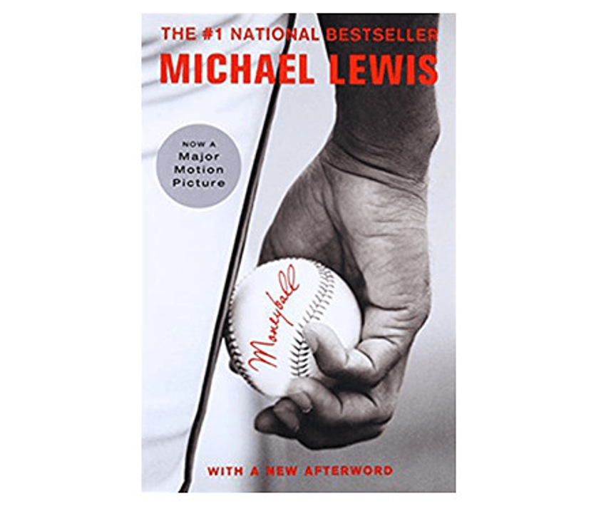 Book cover. Michael Lewis, MoneyBall