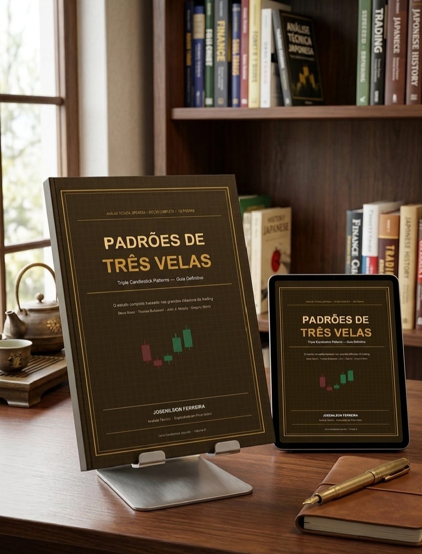 A Psicologia das Velas: Como Dominar os Padrões de Três Candlesticks no Mercado Financeiro