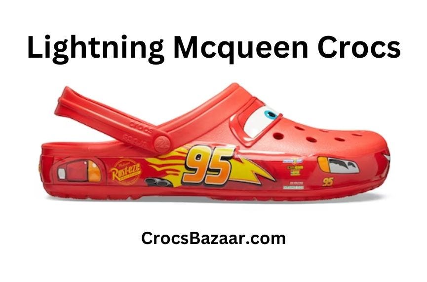 Lightning McQueen Crocs: The Perfect Gear for Racing Fanatics