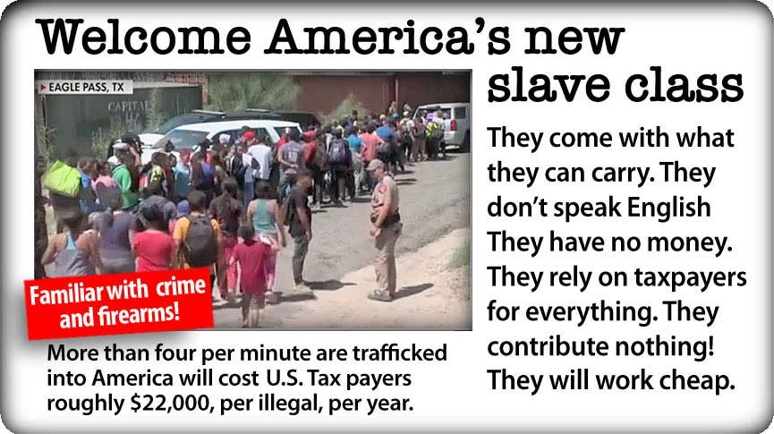 Joe Biden and the Democrats introduce the new slave class into America