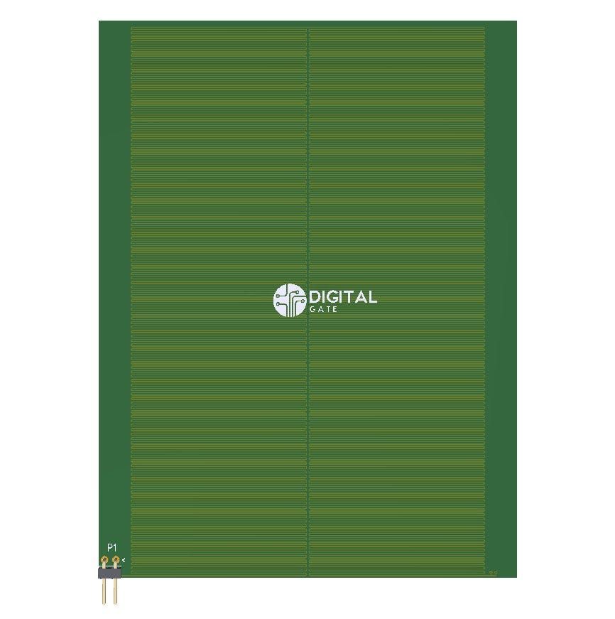 Compact PCB form factor functioning as heating resistors across the battery array