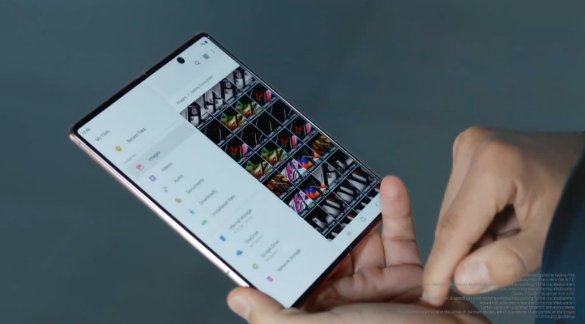 Two-minute review: Unboxing the new Samsung Galaxy Z Fold3