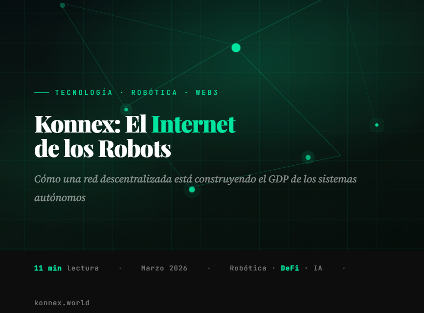 Imagina un mundo donde un drone autónomo contrata a un brazo robótico para cocinar una comida, un…