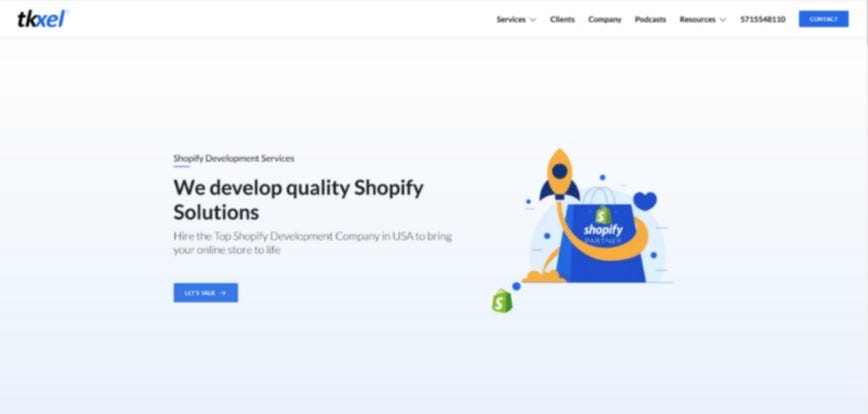 TkXel — Top Shopify & Mobile App Development Company