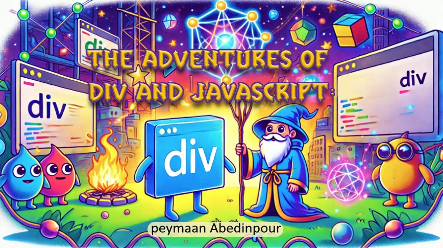 The Adventures of Div and JavaScript: A Magical Journey Through the Hidden World of the DOM