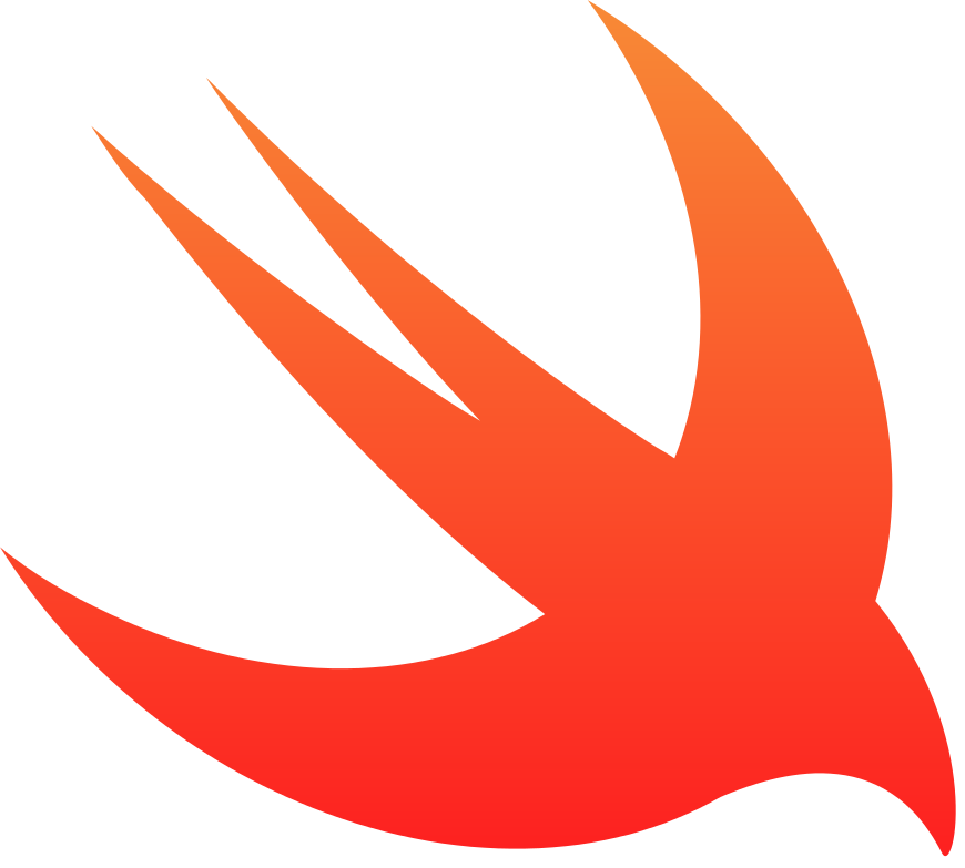 The Swift programming logo which is an orange bird.