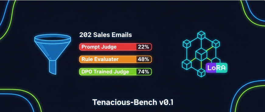 Tenacious-Bench: Building a Sales Domain Evaluation Benchmark When No Dataset Exists