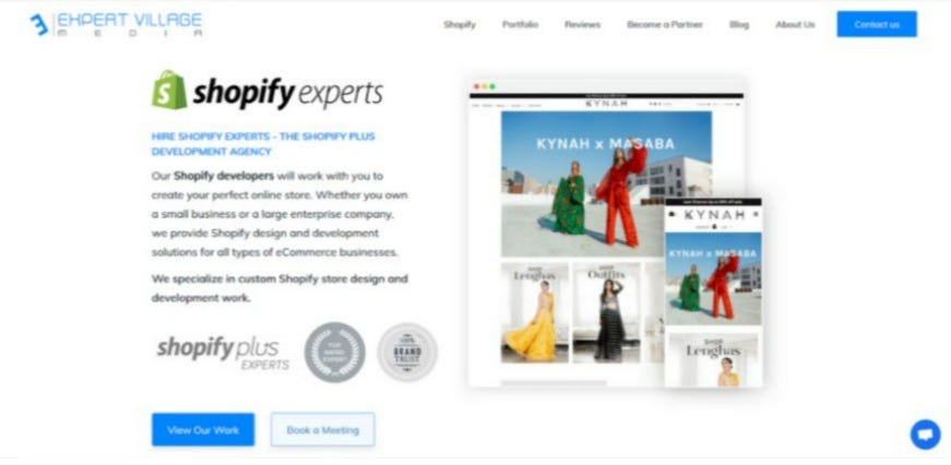 Expert Village Media -Best Team of Shopify Developer