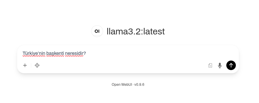 Bilgisayarında ChatGPT Benzeri Bir AI Kur: Ollama ve Open WebUI Rehberi