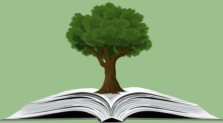 Een boom en een boek