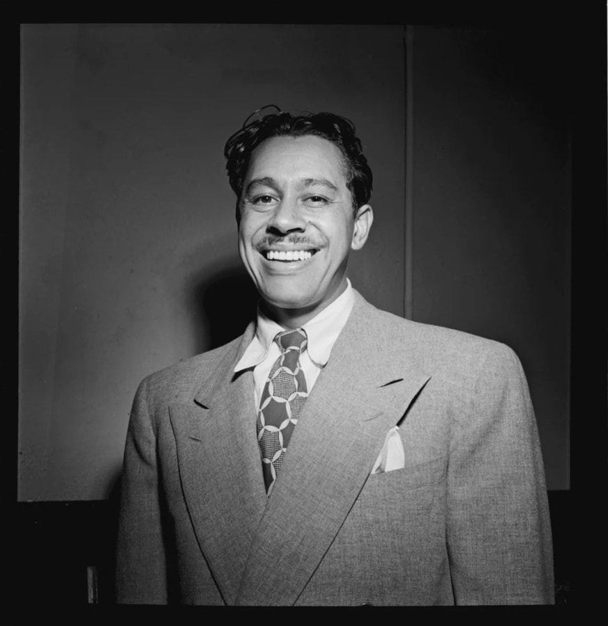 An image shows Cab Calloway.