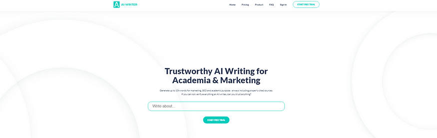 Enhancing Academic Writing with AI Writer