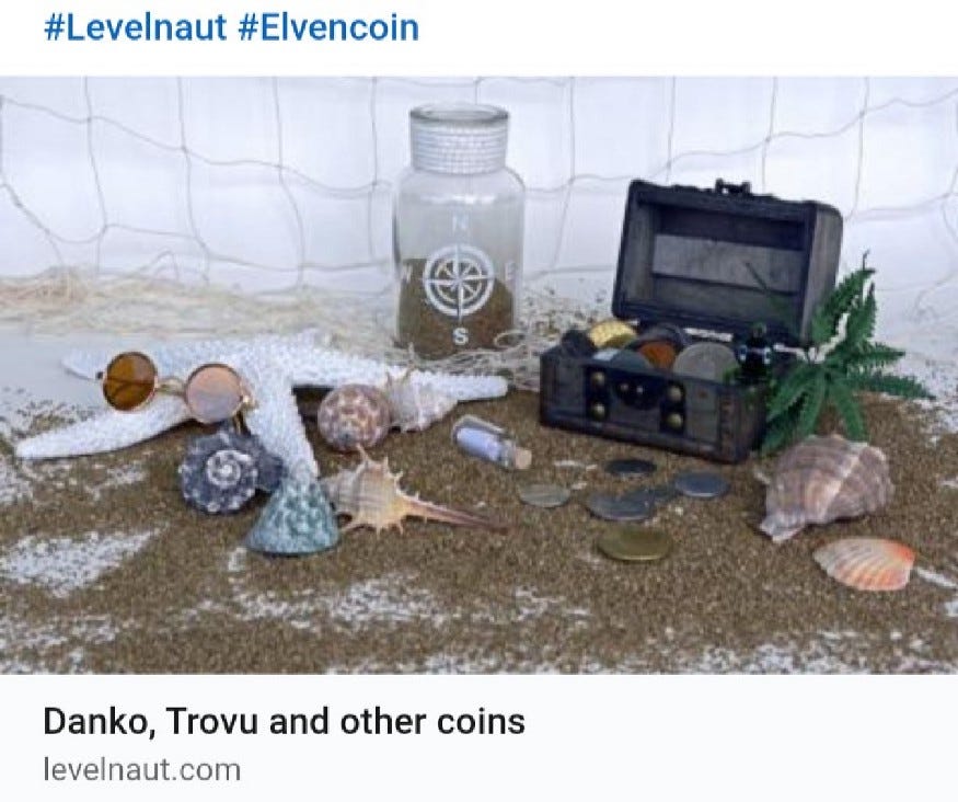Elven coin has various tokens
