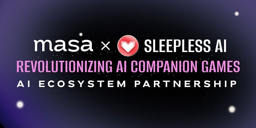 Партньорство на Masa и Sleepless AI за революция в придружаващите игри с изкуствен интелект