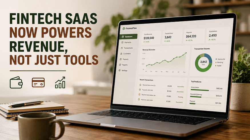 Fintech SaaS Now Powers Revenue, Not Just Tools
