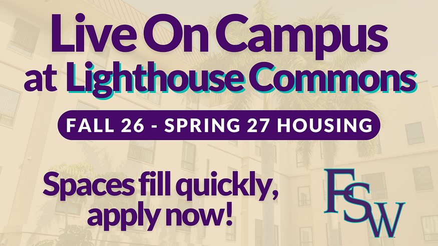 Live on Campus! Fall 26 — Spring 27 Housing