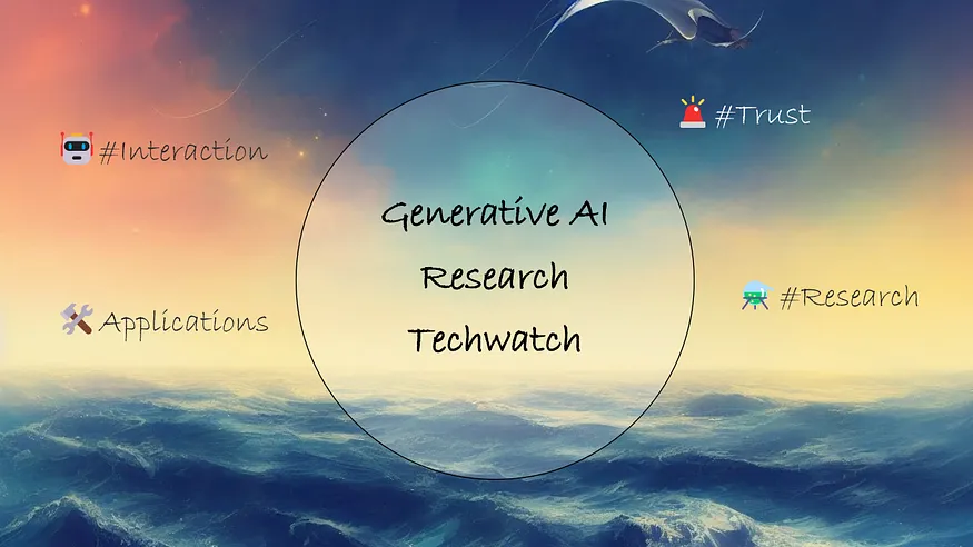 Generative AI research techwatch #20240516