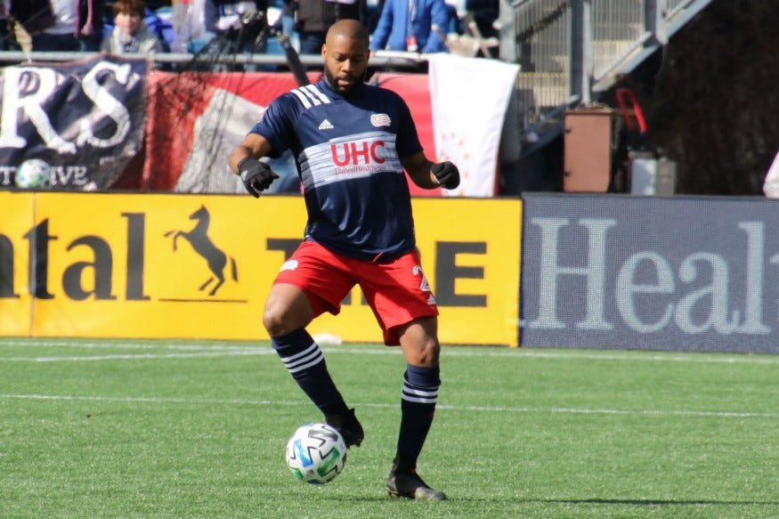 New England Revolution defender Andrew Farrell