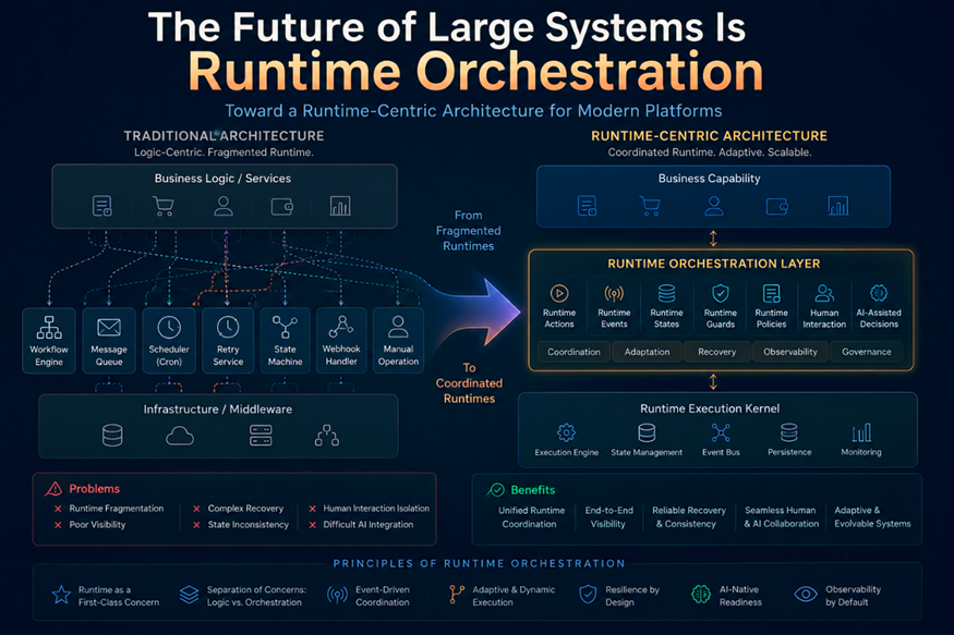 The Future of Large Systems Is Runtime Orchestration