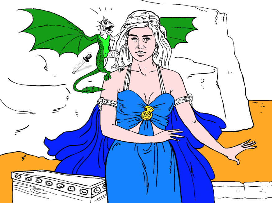 Game of Thrones coloring book