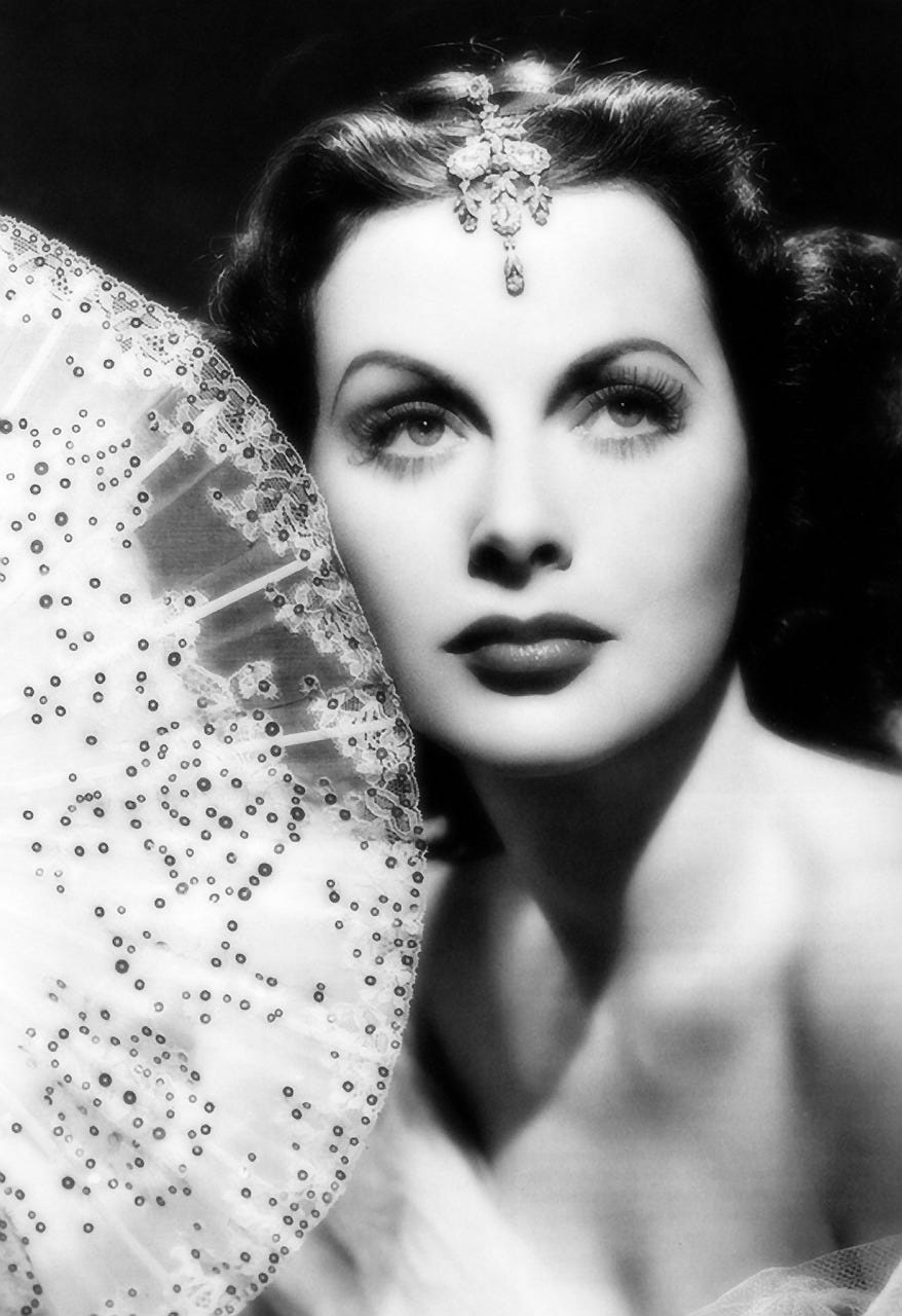 Copyright free Actress Hedy Lamarr