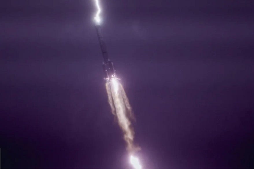 Lightning Hit China’s Rocket. I’d Take The Hint.