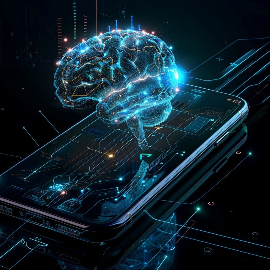 The coming tide of on-mobile AI models