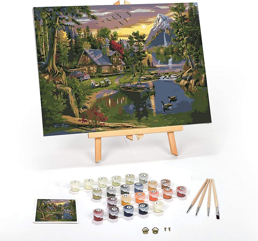 Colors by Numbers: Paint Your Own Path to Artistic Pleasure