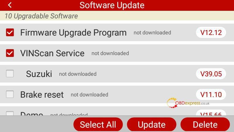 Fixed Launch CRP909 CRP919 V12.12 Firmware Update Failed