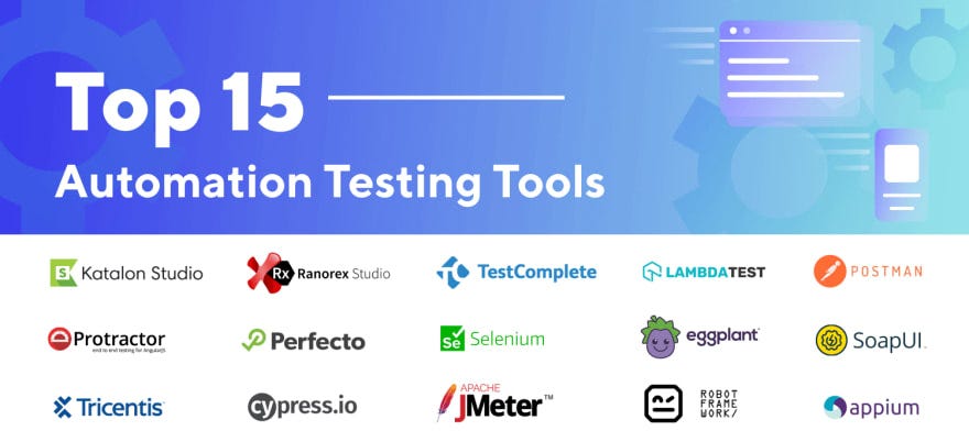 Top 15 automation testing tools