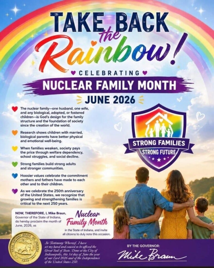 My thoughts on so-called “Nuclear Family Month.”