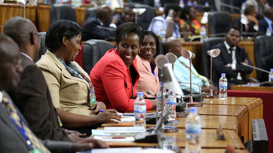 Mulheres ruandesas na política