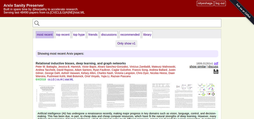 research papers machine learning