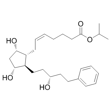 Latanoprost (0.005% w/v) Formula Image