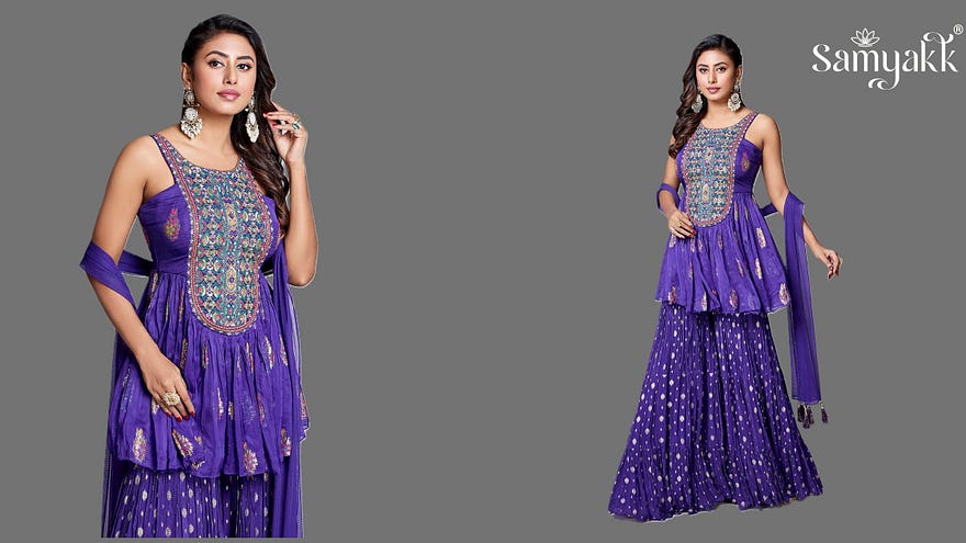 Explore Top Trending Party Wear Salwar Suits by Samyakk