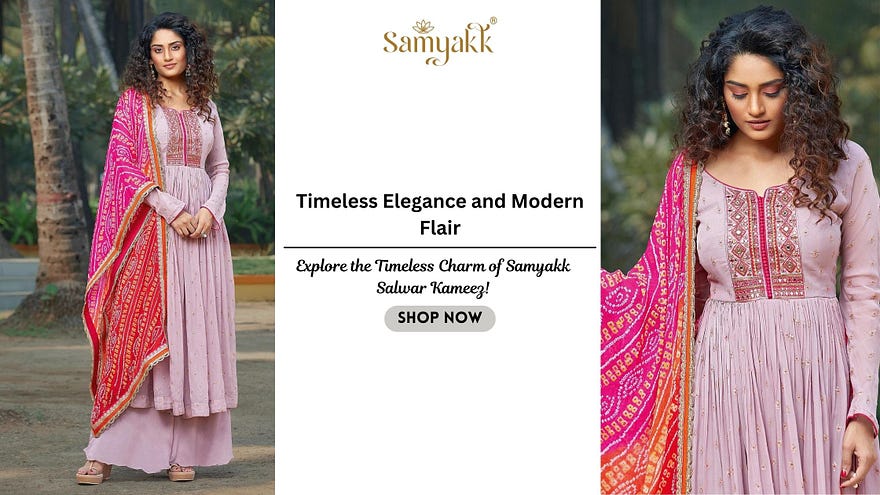 Buy Modern Salwar Kameez Online at Samyakk