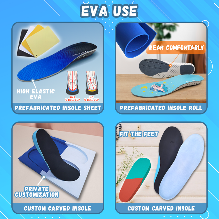 EVA sheet for footwear