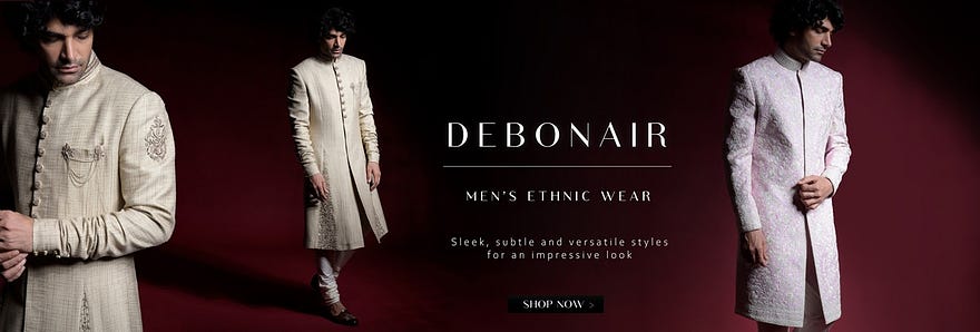 Explore Latest Sherwani for Grooms by Samyakk