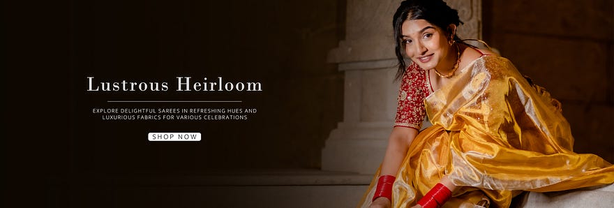 Explore Latest Sarees for Women Online at Samyakk