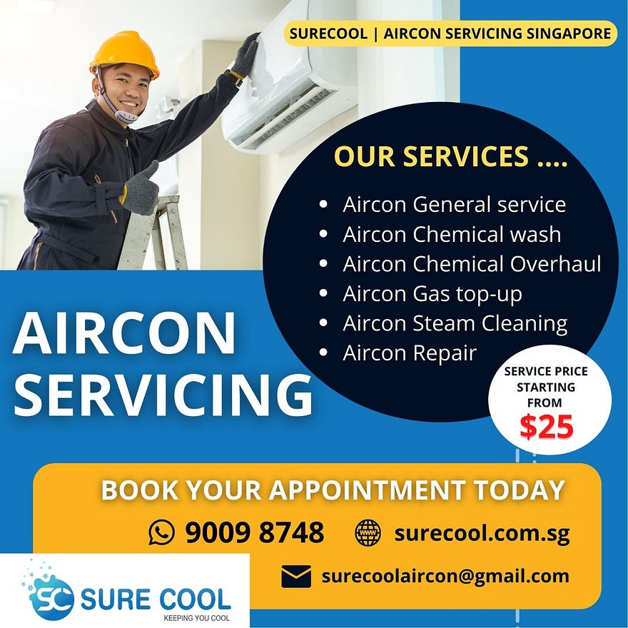 aircon service Singapore
