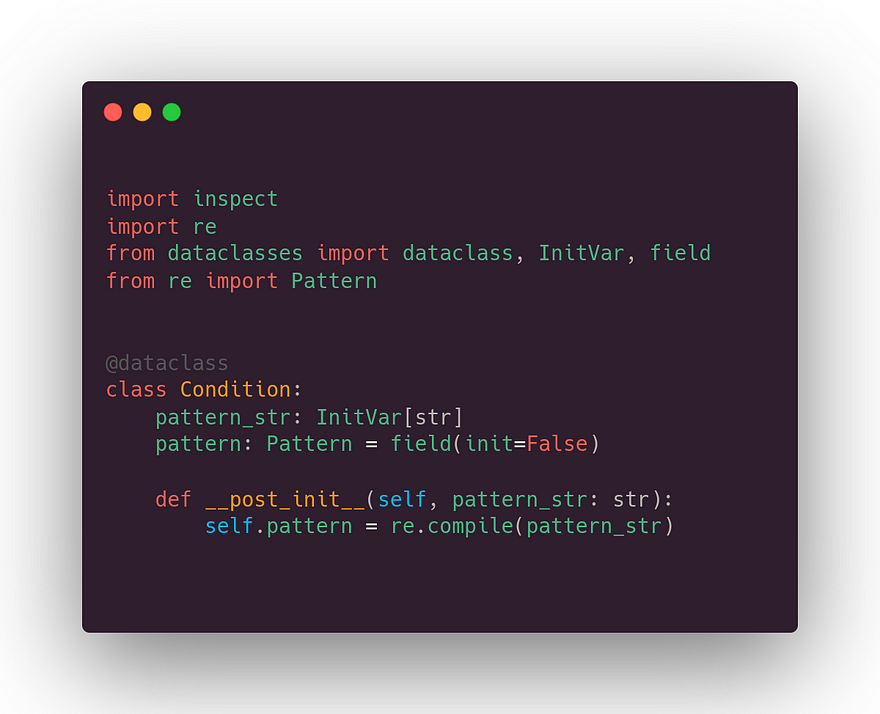 Dataclasses: an effective use of InitVar