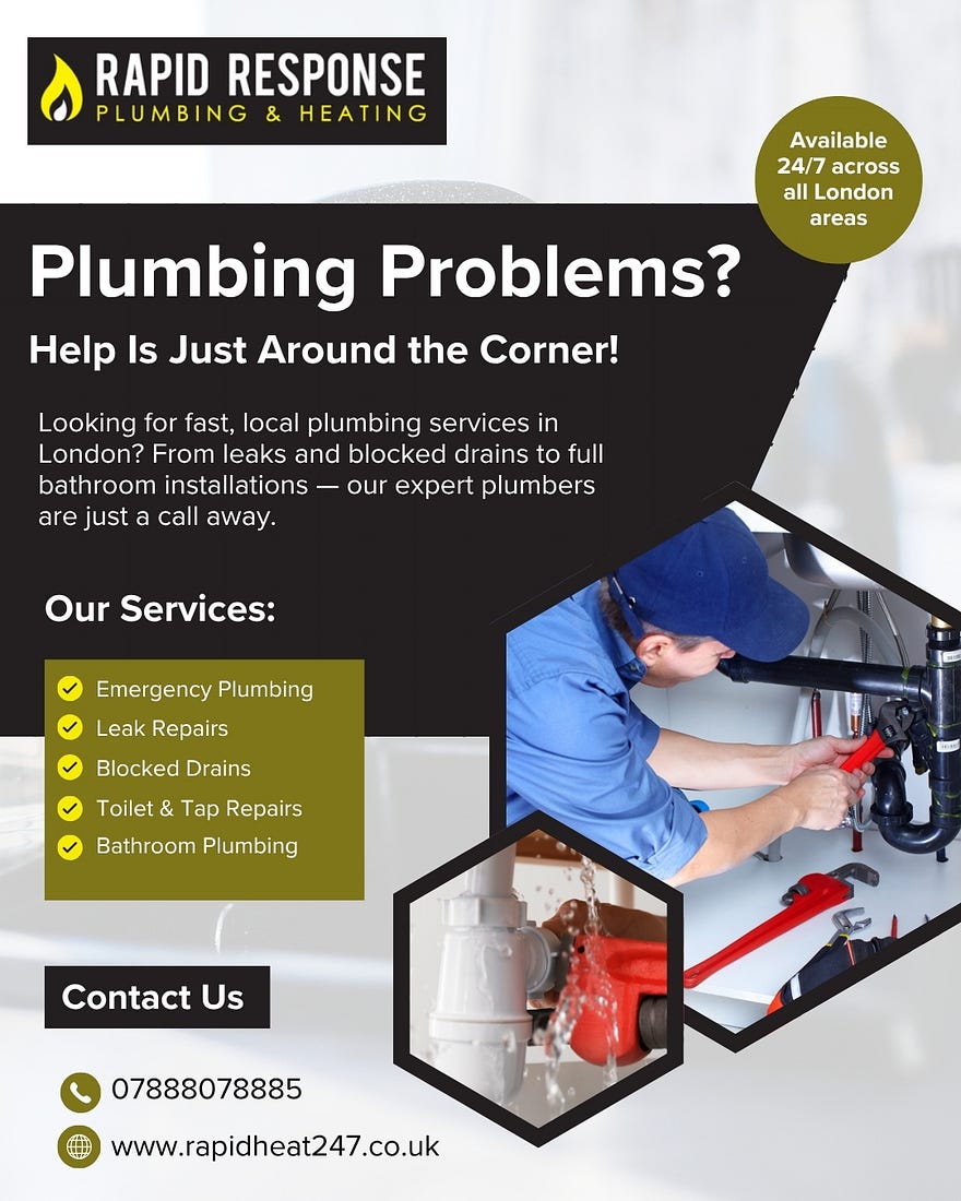 Emergency Plumbing Solutions in London